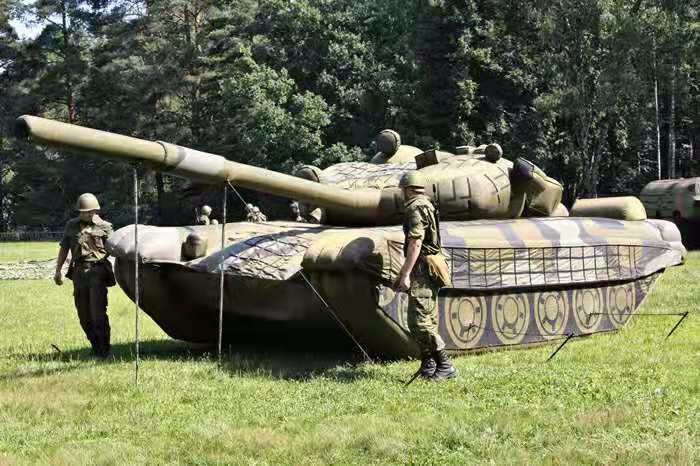 大武口大型军用充气坦克